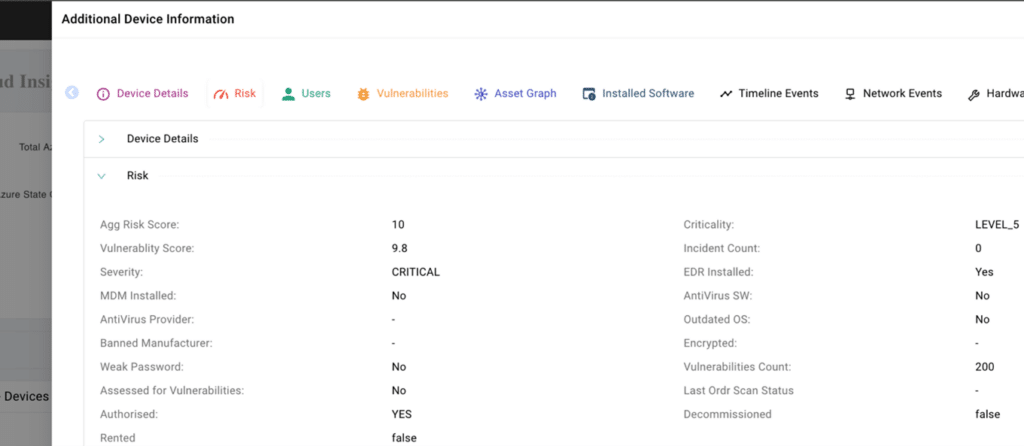Strategic Risk Prioritization and Vulnerability Management — CAASM Risk 6