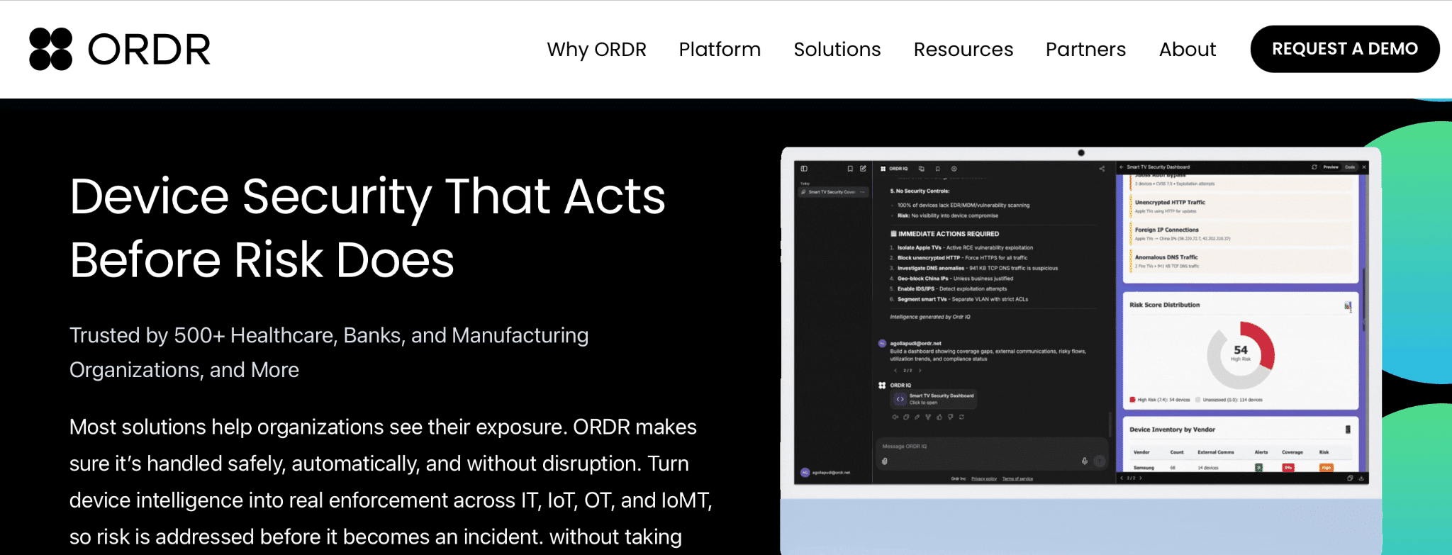 ORDR AI Protect