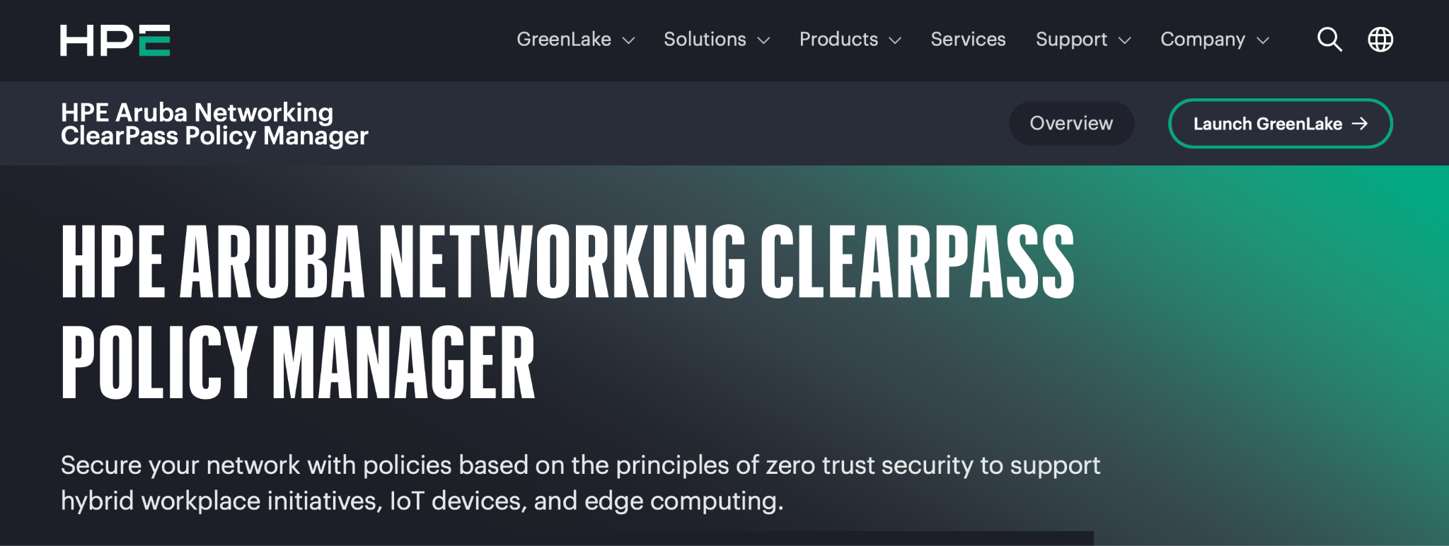 HPE Aruba Networking ClearPass