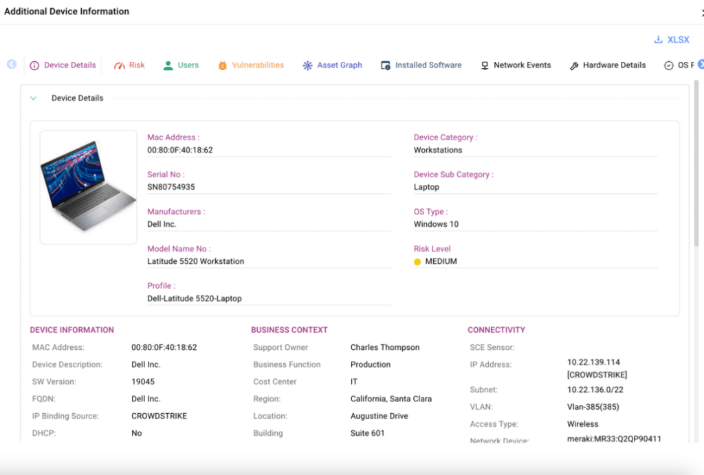 OrdrAI CAASM+ delivers accurate, real-time asset inventory necessary for cyber asset attack surface management (CAASM), risk prioritization.