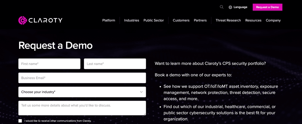 Claroty xDome for Healthcare (Medigate)